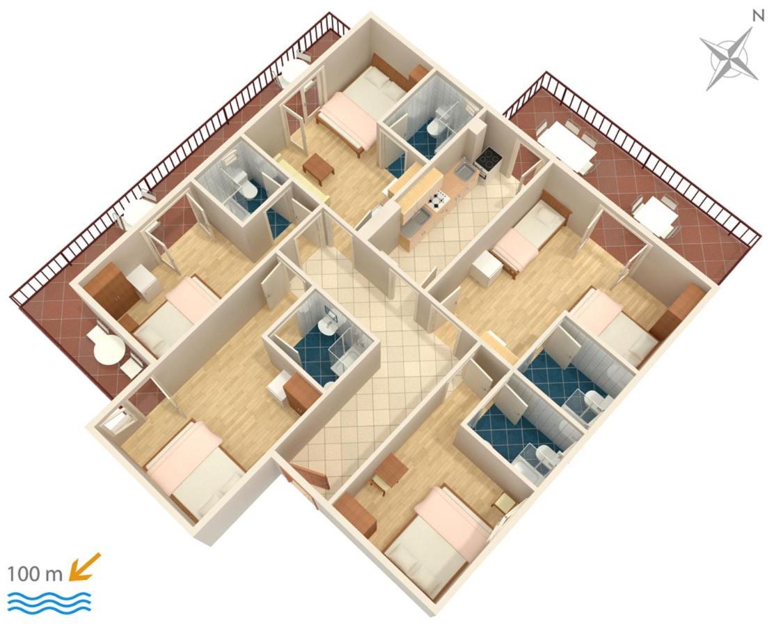 Apartments By The Sea Podaca, Makarska - 516 Esterno foto