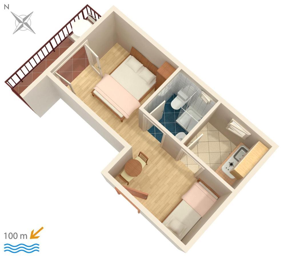 Apartments By The Sea Podaca, Makarska - 516 Esterno foto